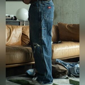 Dickies carpenter paints blue Jean 44x32